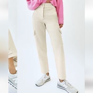 Wilfred Free Salmon Straight Leg Cargo Pants